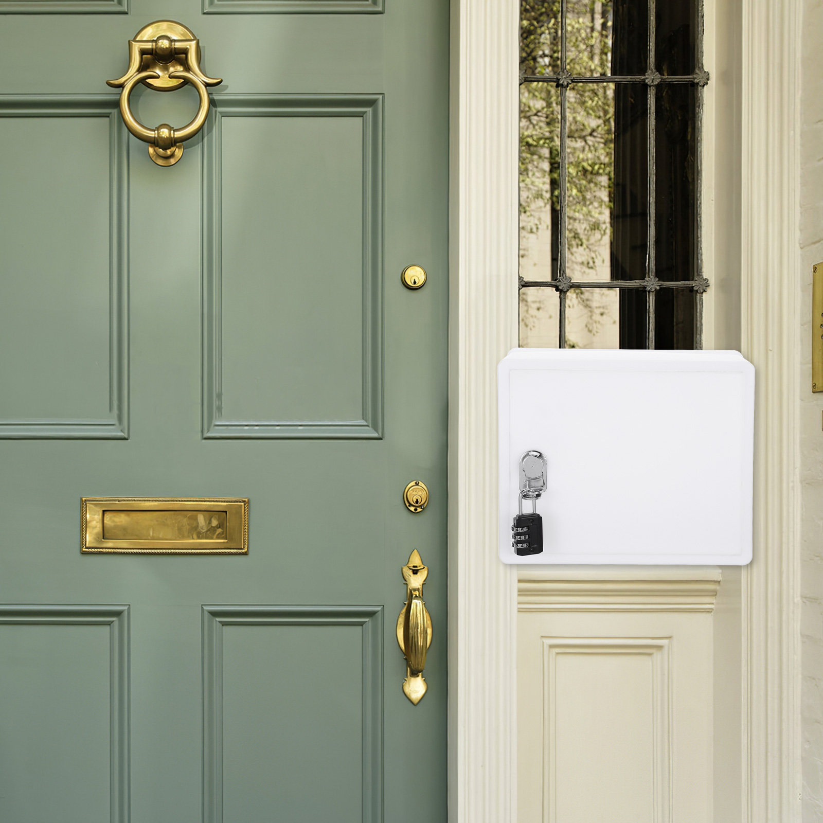 Medicine Cabinet Lock - Wall Mount Lockable Milk Storage Box