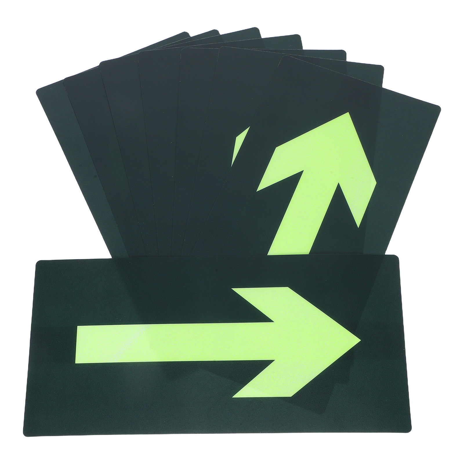 Emergency Exit Sign - 8 Pcs Emergency Exit Assembly Point