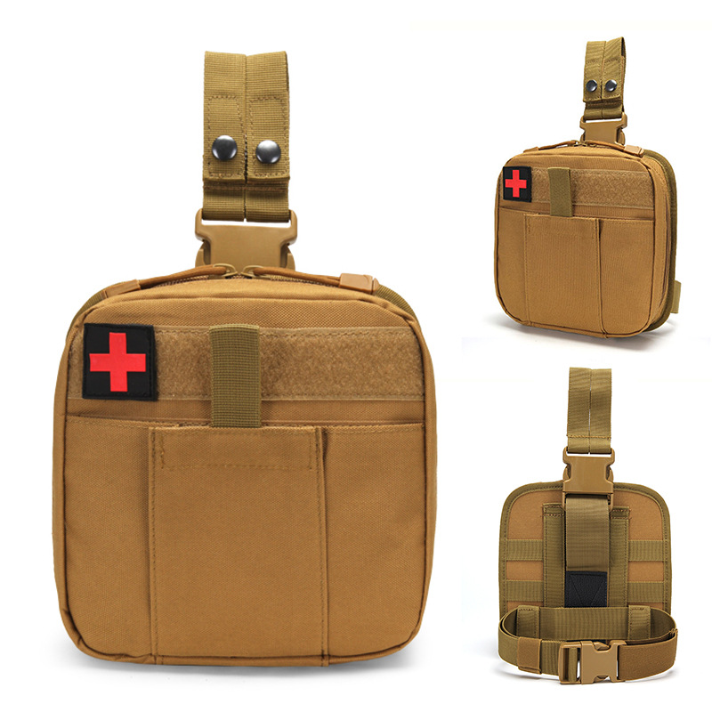 MOLLE Drop Leg Pouch Medical K – First Aid Bag Kit recenzja i cena