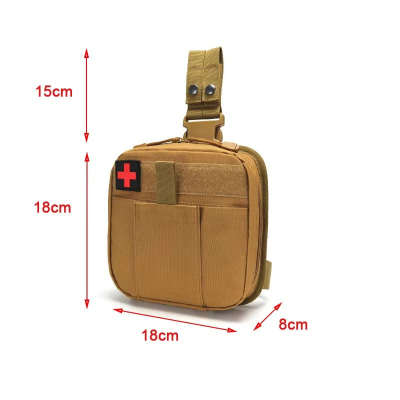 MOLLE Drop Leg Pouch Medical K – First Aid Bag Kit recenzja i cena