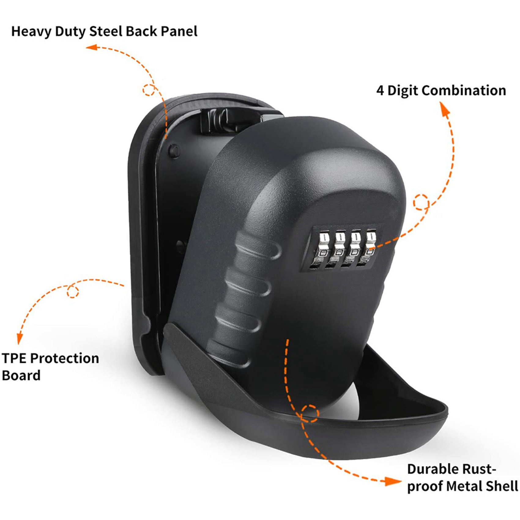 ABKN-2X Key Lock Box Wall Moun – Lockbox Key Secure recenzja i cena
