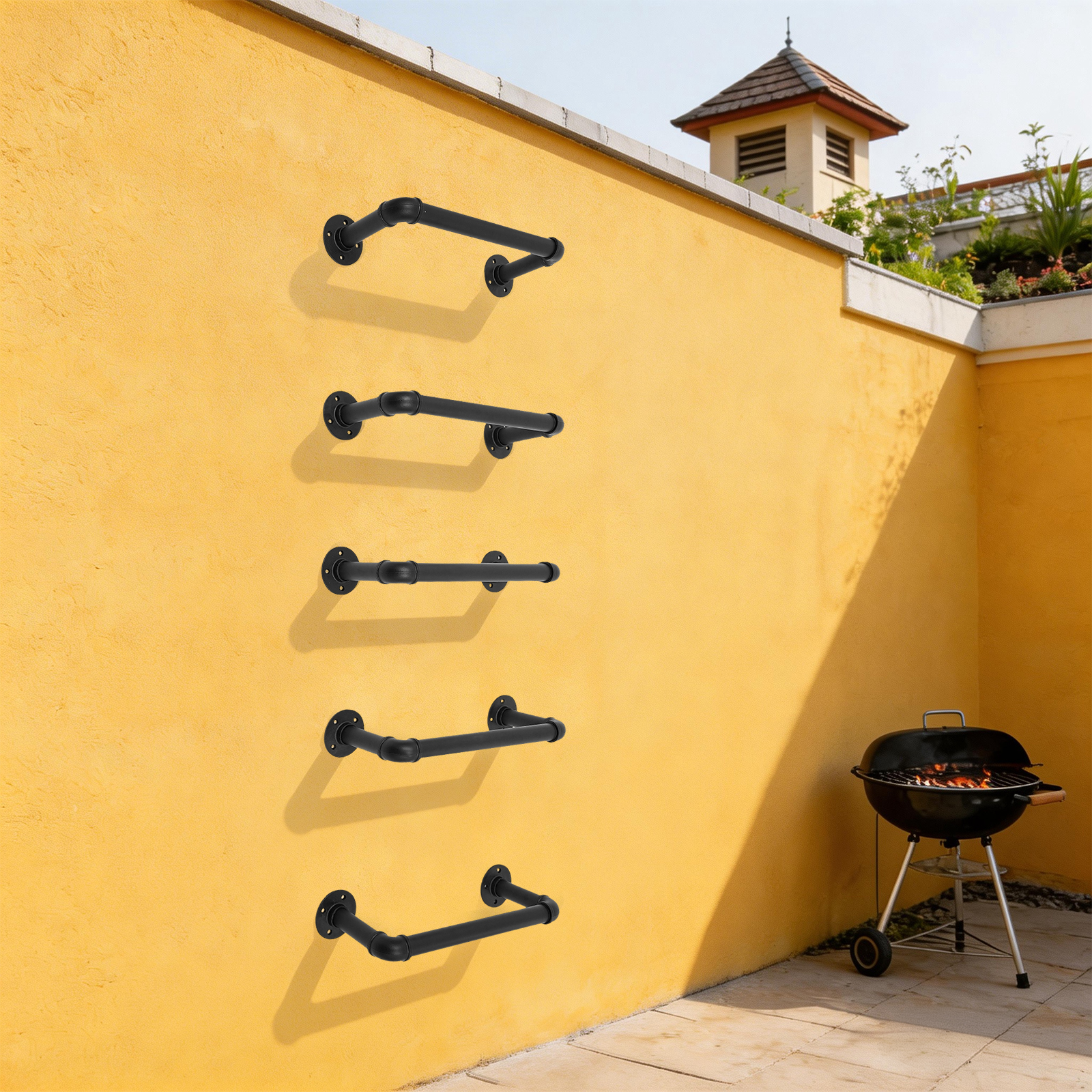 5 Pcs Wall Mounted Emergency E – Fire Escape Ladder recenzja i cena