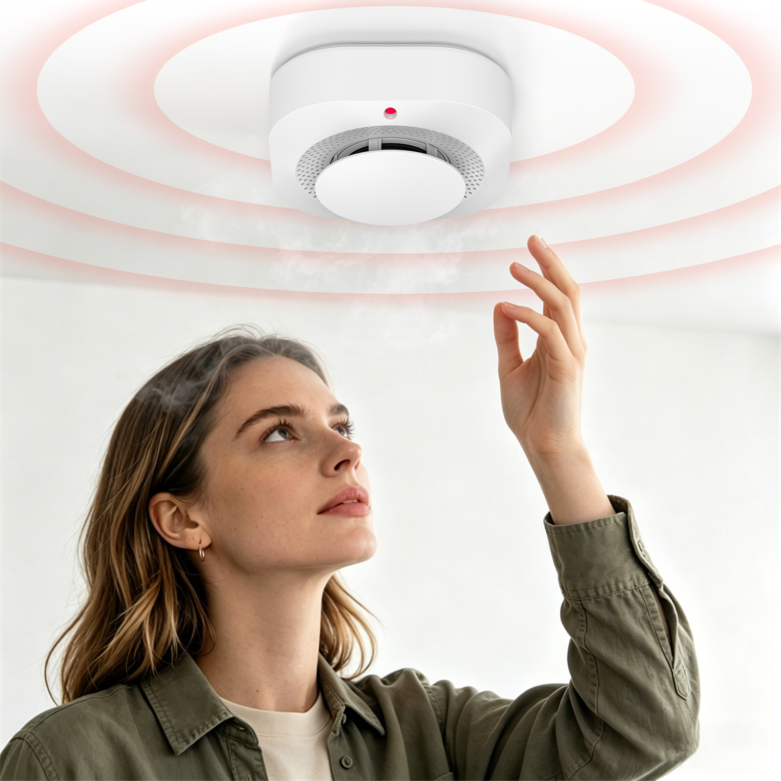 4 / 6 / 8 / 12 PCS Tuya Zigbee – Smoke Detector Interconnected recenzja i cena