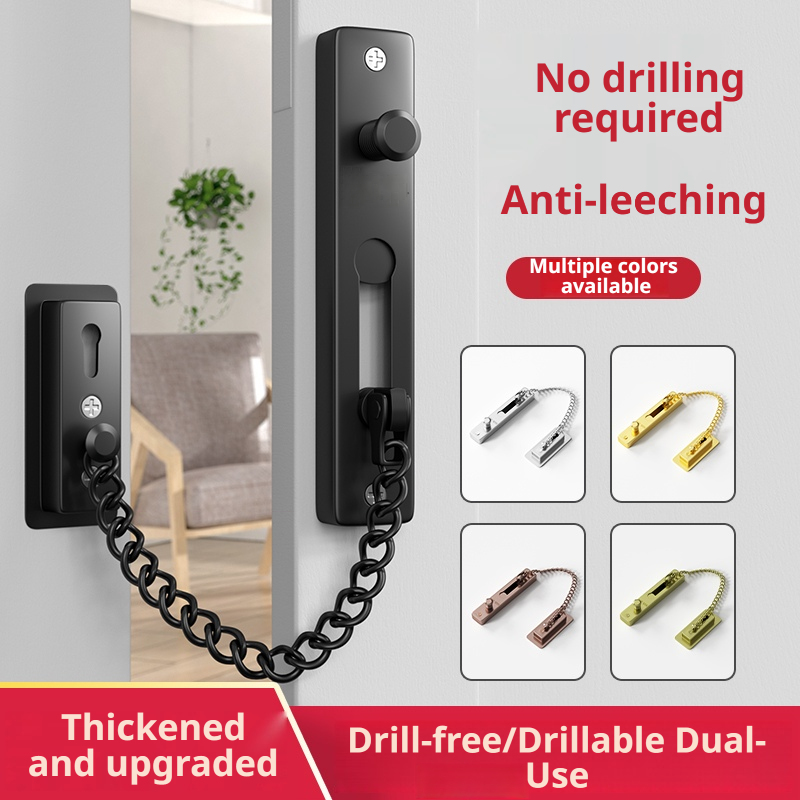 Heavy-Duty Polished Press Latc – Security Chain Door recenzja i cena