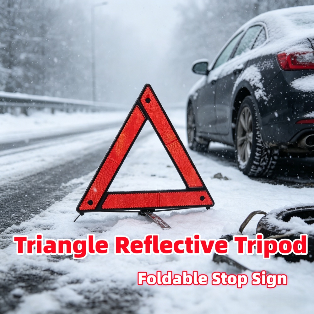 Red Reflective Car Tripod Fold – Emergency Exit Sign recenzja i cena