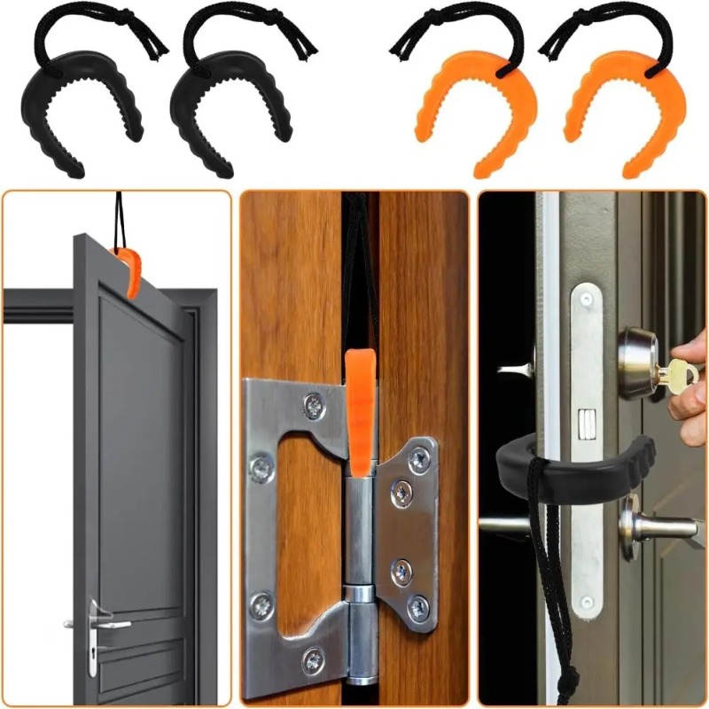 Easy to Use Rubber Door Jam Fi – Door Stop Alarm recenzja i cena