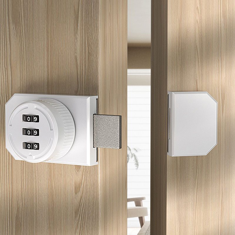 1 Set No-Punch Combination Doo – Medicine Cabinet Lock recenzja i cena
