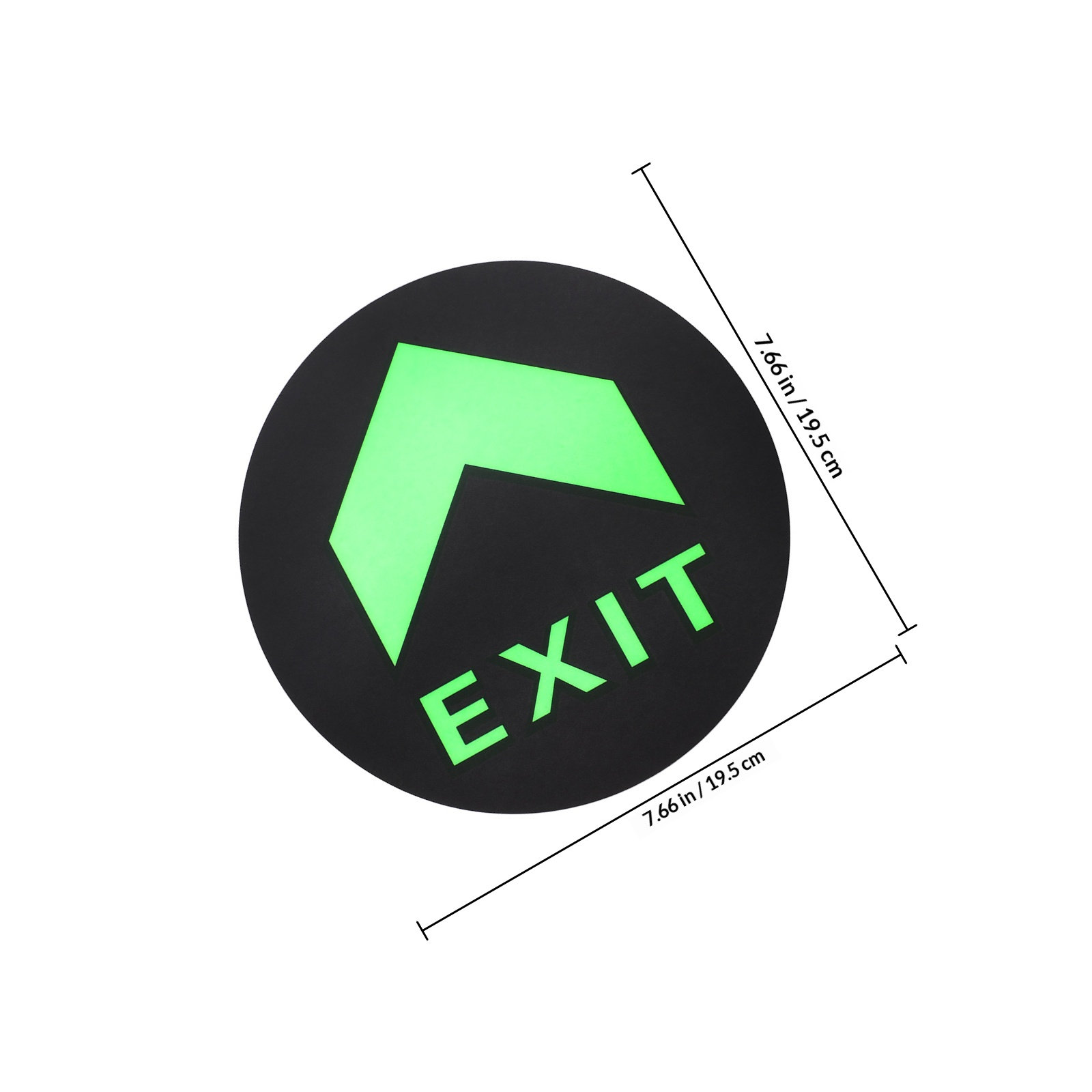 5Pcs Exit Glow Safety Sign Flo – Emergency Exit Sign recenzja i cena