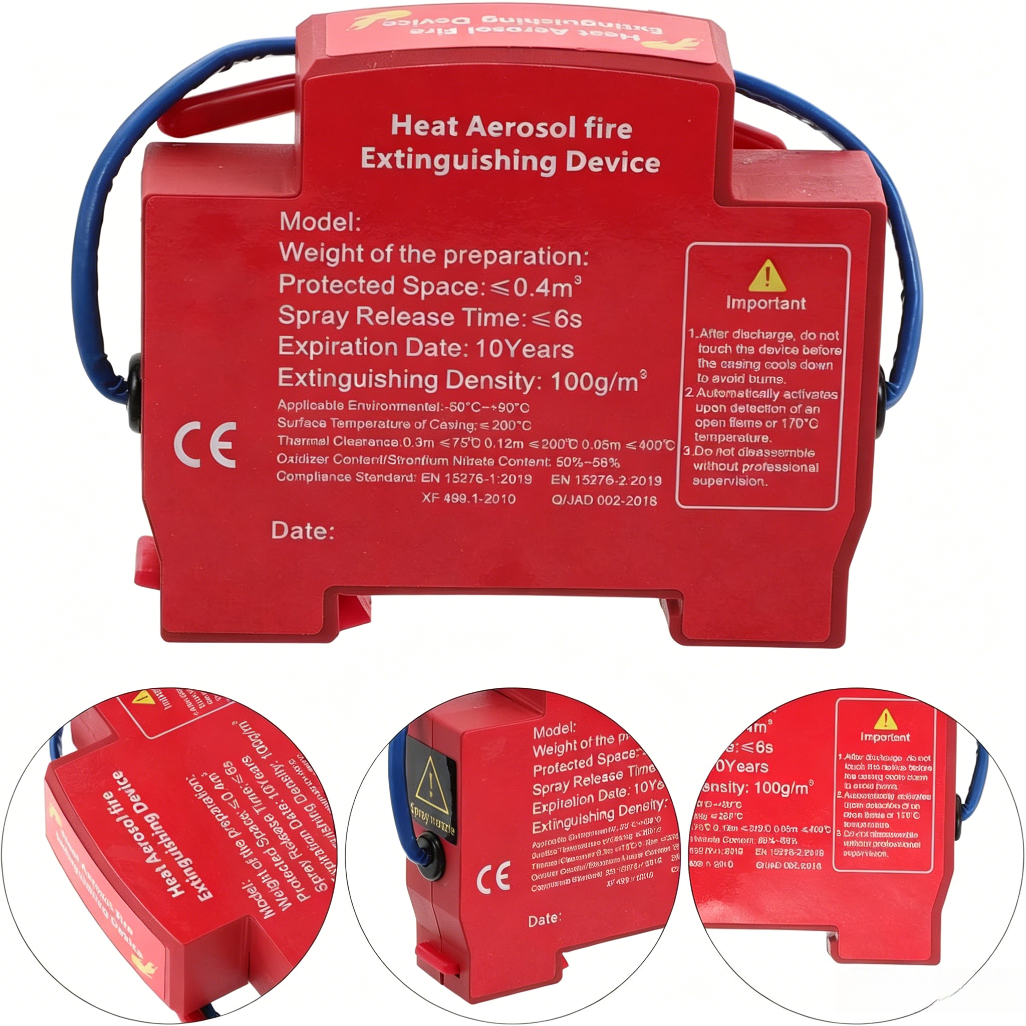 1Pcs Mini Fire Suppression Uni – Fire Extinguisher Small recenzja i cena