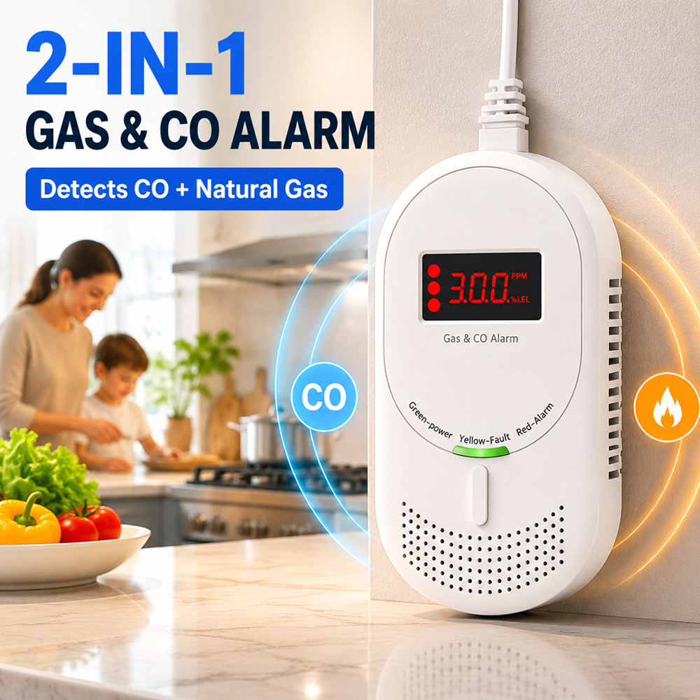 CCEsafety Zigbee Tuya Gas CO D – Co Detector Plug recenzja i cena
