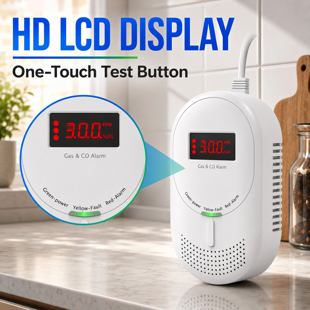 CCEsafety Zigbee Tuya Gas CO D – Co Detector Plug recenzja i cena