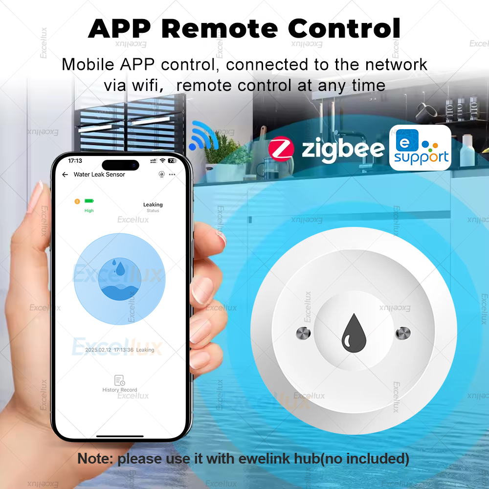 Ewelink Zigbee 3.0 Water Senso – Water Alarm Sensor recenzja i cena