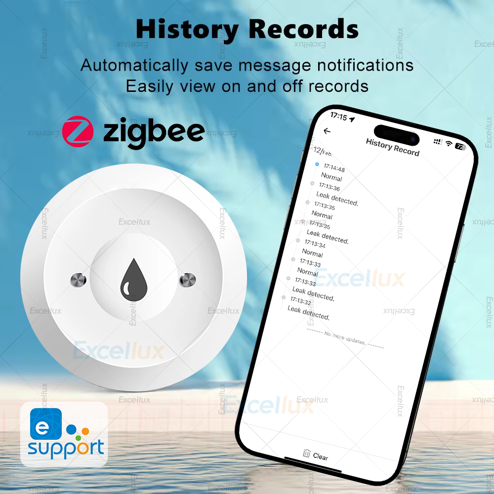 Ewelink Zigbee 3.0 Water Senso – Water Alarm Sensor recenzja i cena