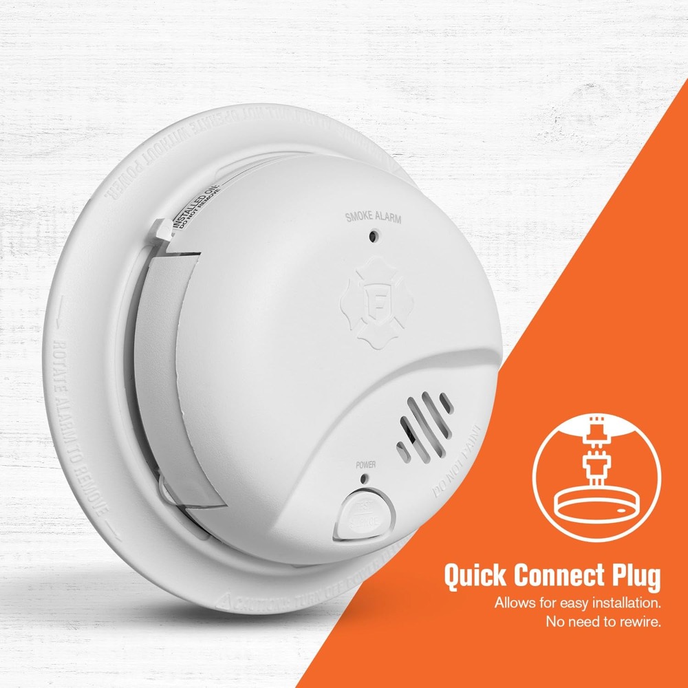 US Shipping Hardwired Intercon – Smoke Detector Interconnected recenzja i cena