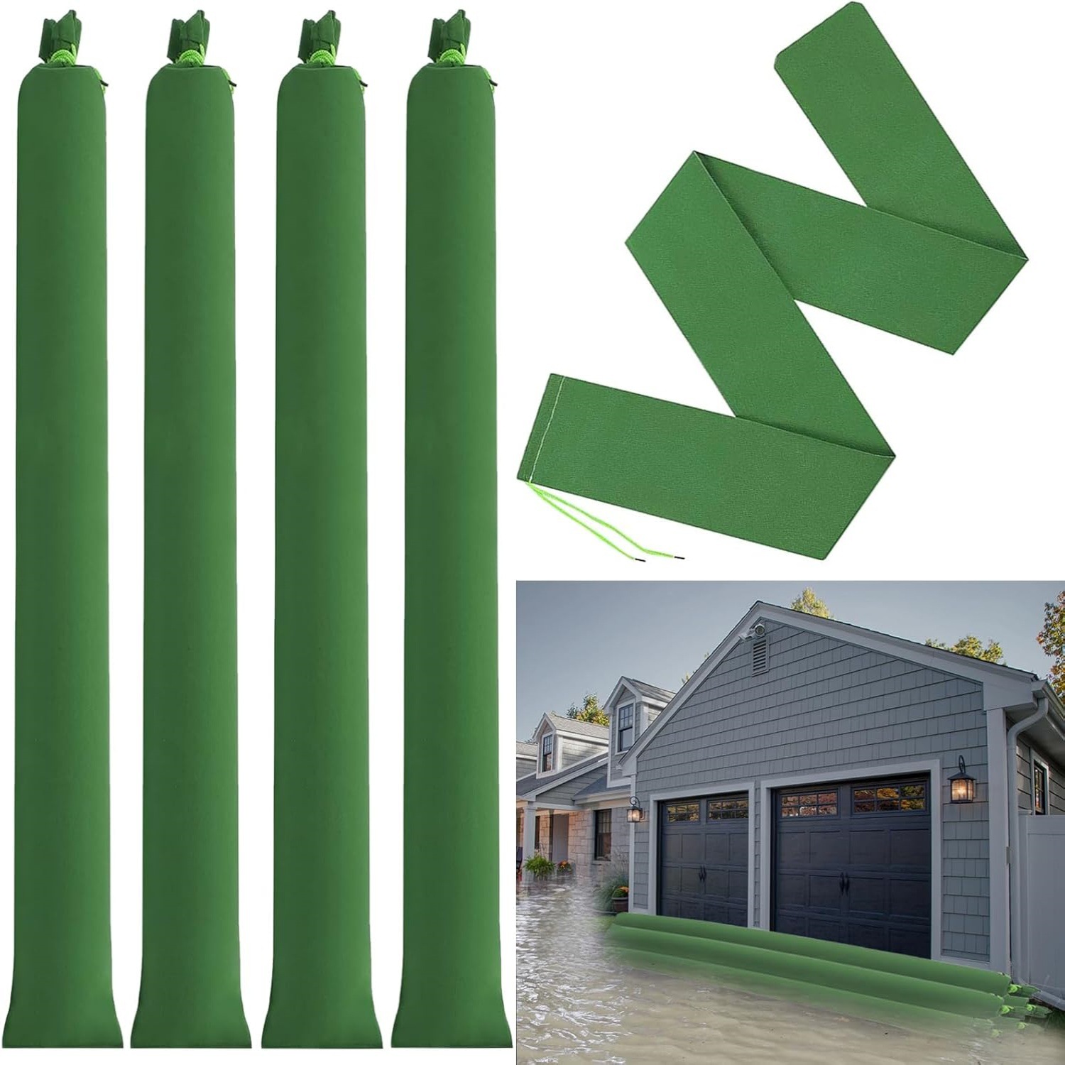 2Pcs Sand Bags Thickened Long  – Flood Barrier Bag recenzja i cena