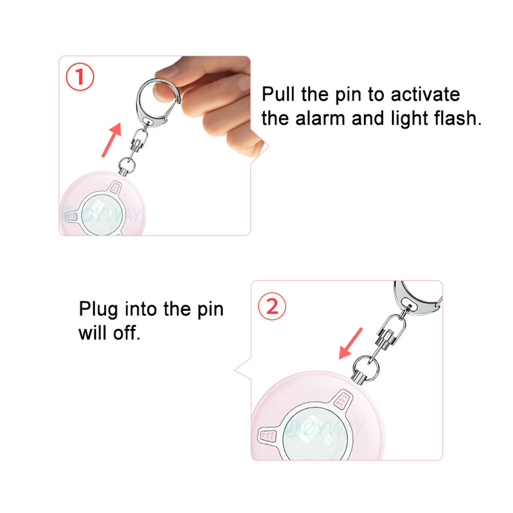 JOYWAY New Personal 130dB Sire – Personal Alarm Keychain recenzja i cena