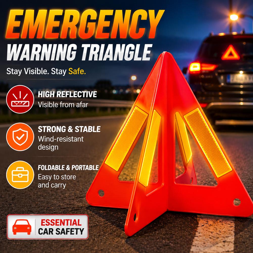 Reflective Triangle Warning Si – Emergency Exit Sign recenzja i cena