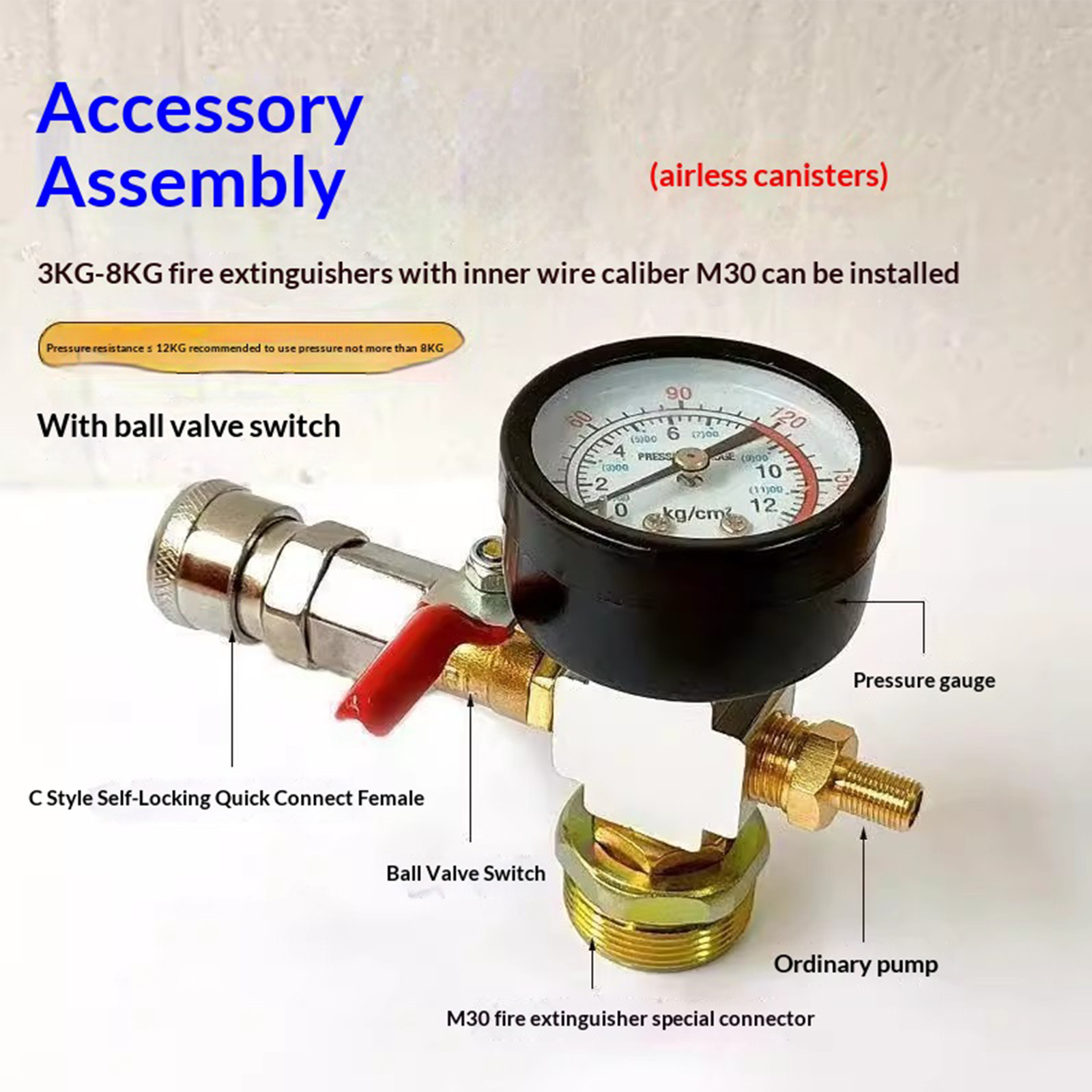 Small Air Tank Pressures Adapt – Fire Extinguisher Small recenzja i cena