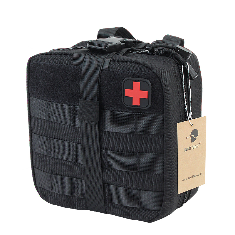 TACTIFANS First Aid Pouch Patc – First Aid Bag Kit recenzja i cena