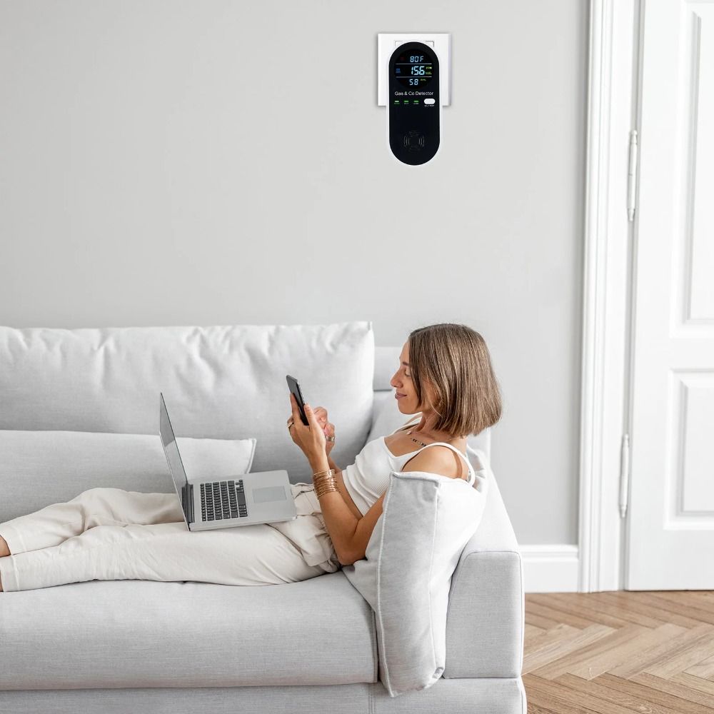 4 in 1 LED Display Gas Detecto – Co Detector Plug recenzja i cena