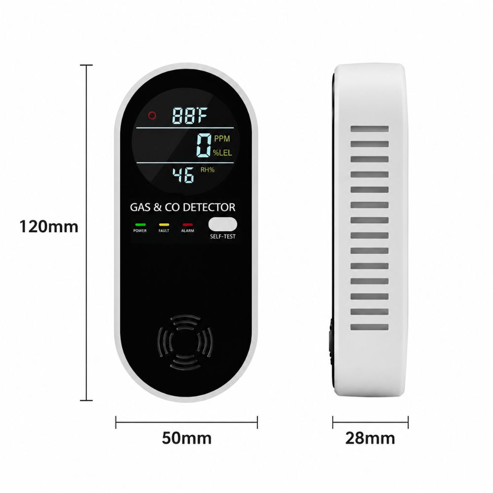 4 in 1 LED Display Gas Detecto – Co Detector Plug recenzja i cena