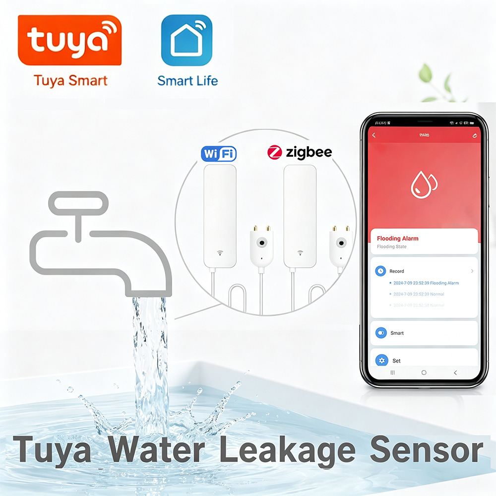 ZigBee WiFi Water Leak Sensor  – Water Alarm Sensor recenzja i cena