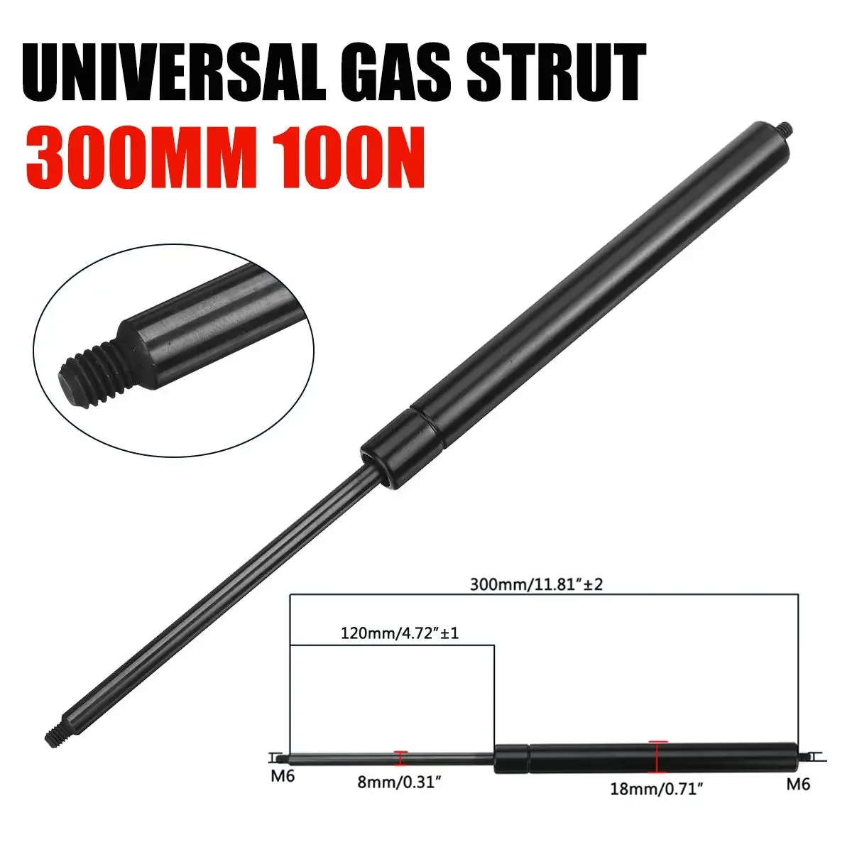 2pcs 200-500mm 100N 8mm Car Ga – Window Lock Bar recenzja i cena