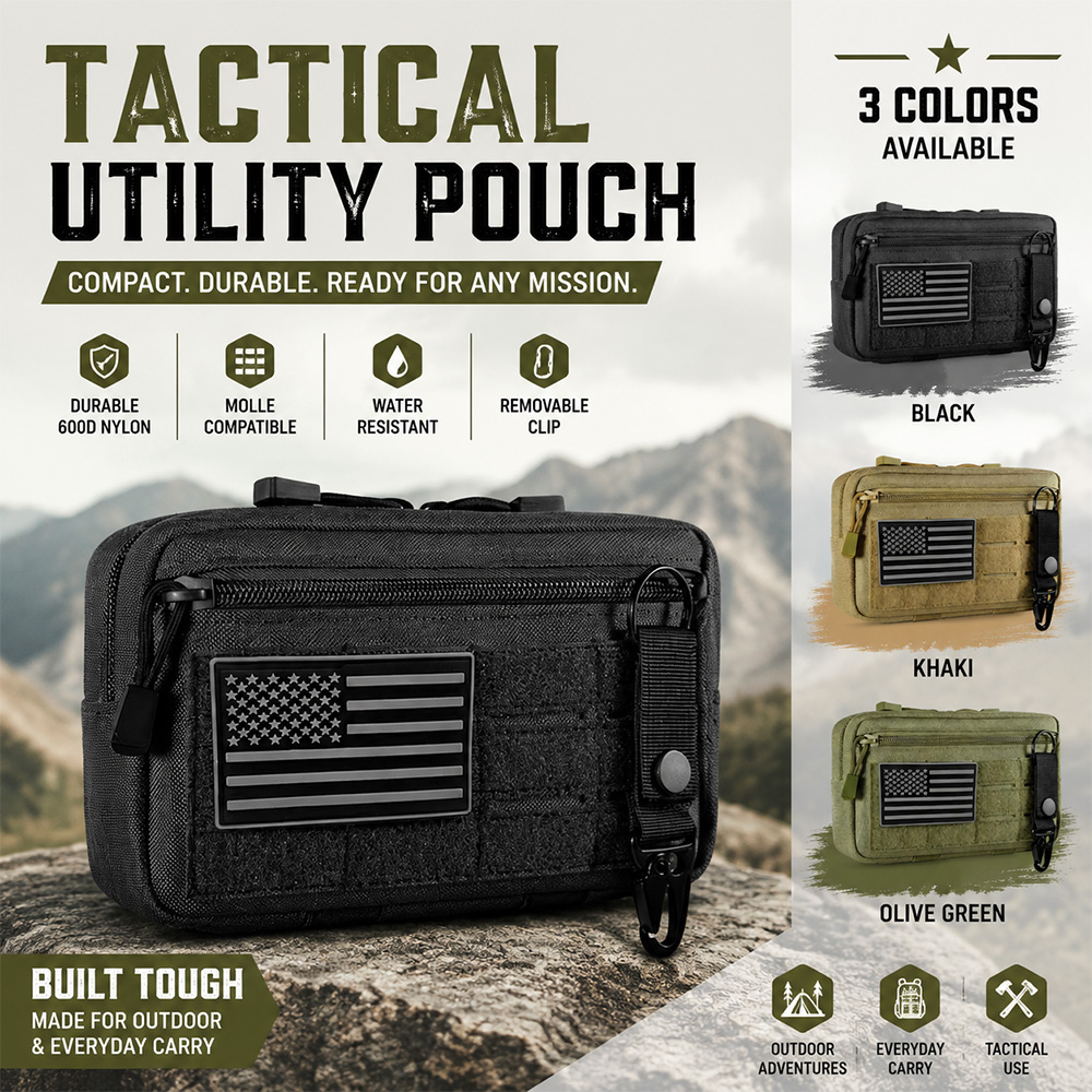 Tactical Molle EDC Pouch Outdo – First Aid Bag Kit recenzja i cena