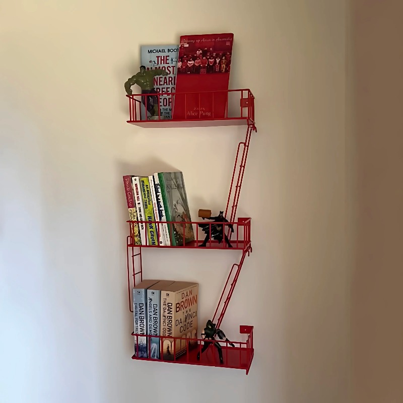 Fire Escape Wall Shelf, 3-Tier – Fire Escape Ladder recenzja i cena