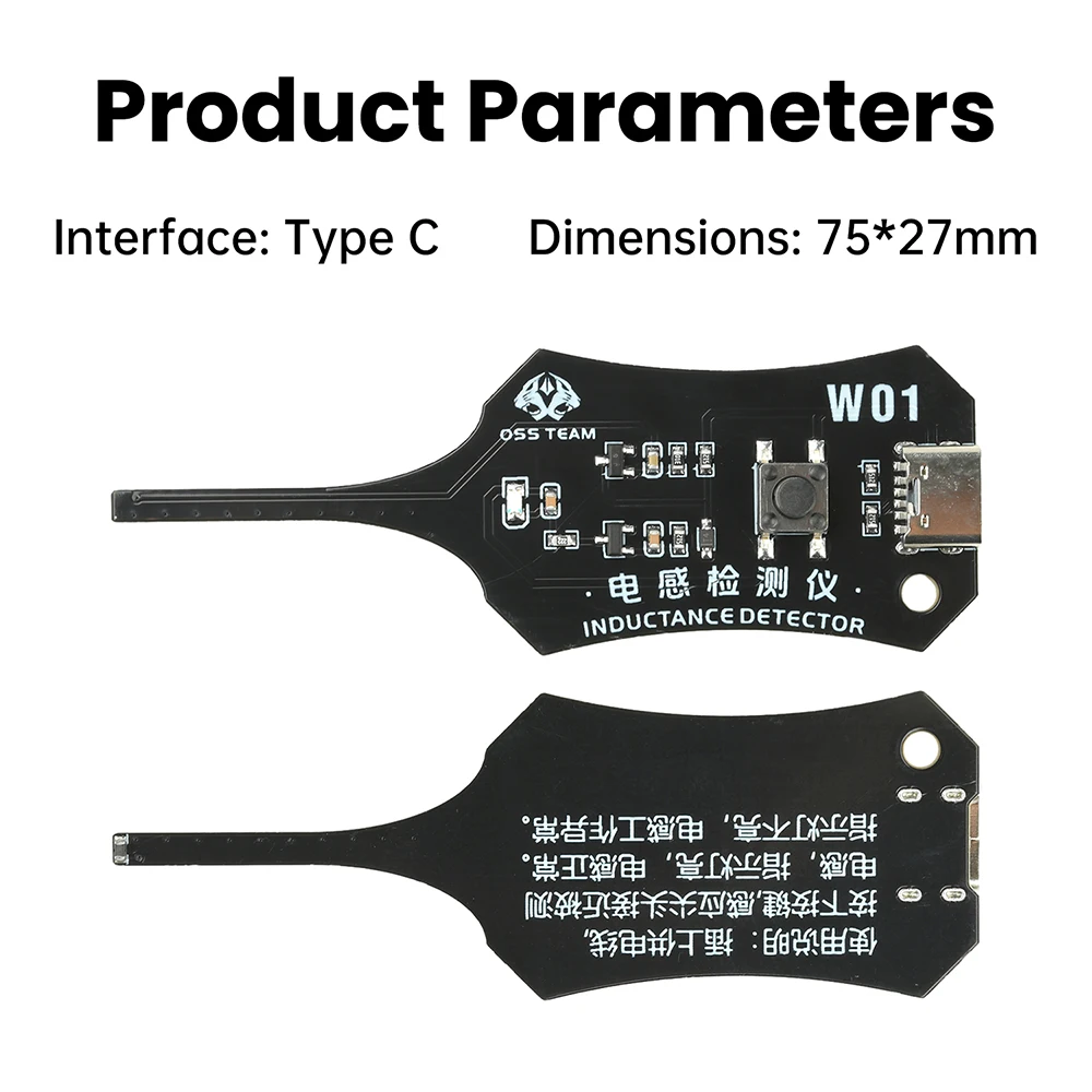 W01 Type C Inductance Tester M – Co Detector Plug recenzja i cena