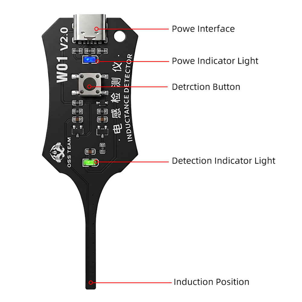 W01 Inductor Detector Tool Mot – Co Detector Plug recenzja i cena