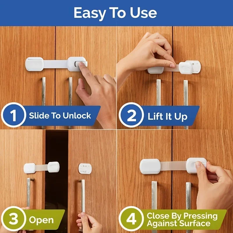 3/5/10Pcs/Lot Child Lock Prote – Medicine Cabinet Lock recenzja i cena