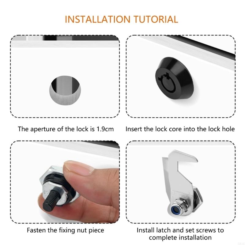 581E 2pcs Heavy Duty Tubulars  – Lockbox Key Secure recenzja i cena