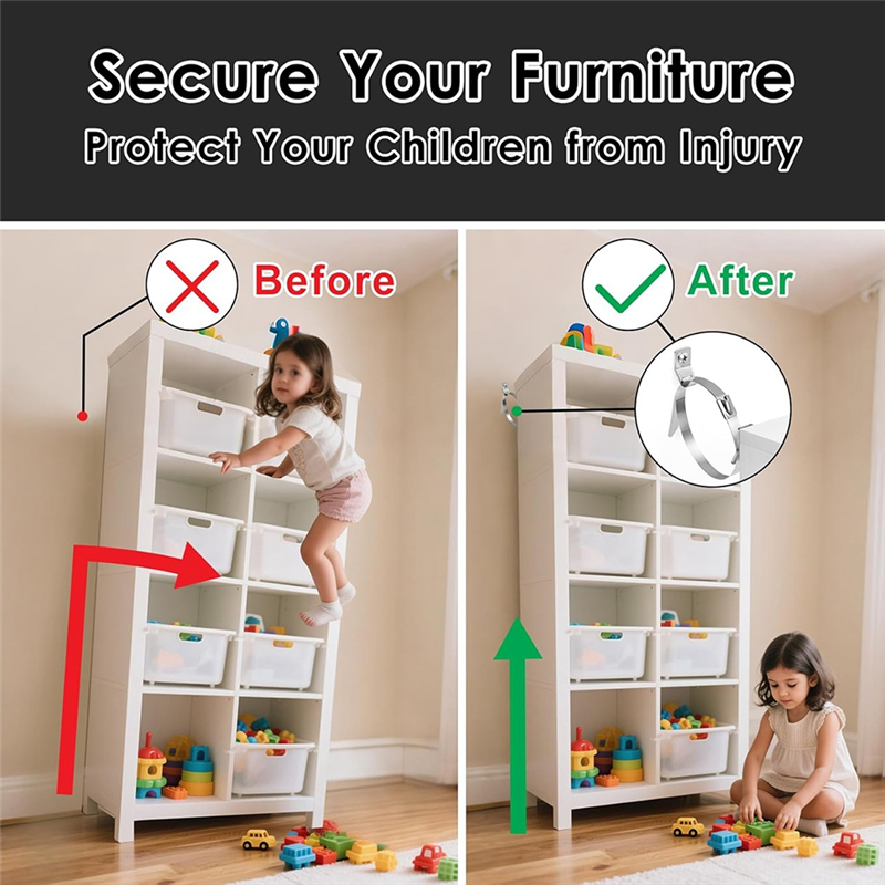 ABMS-For Baby-Proofing Furnitu – Earthquake Anchor Strap recenzja i cena