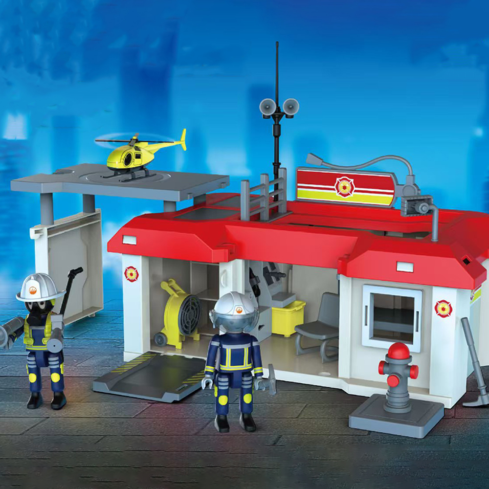 Fire Station With Aerial Ladde – Fire Escape Ladder recenzja i cena
