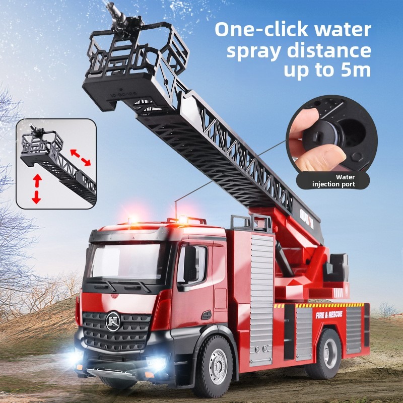 22CH RC Fire Truck with RC Aer – Fire Escape Ladder recenzja i cena