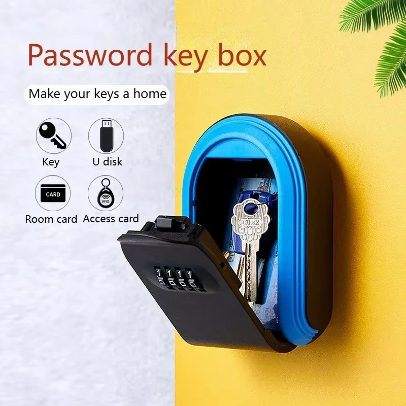 Wall Mount Key Lock Box, 4 Dig – Lockbox Key Secure recenzja i cena