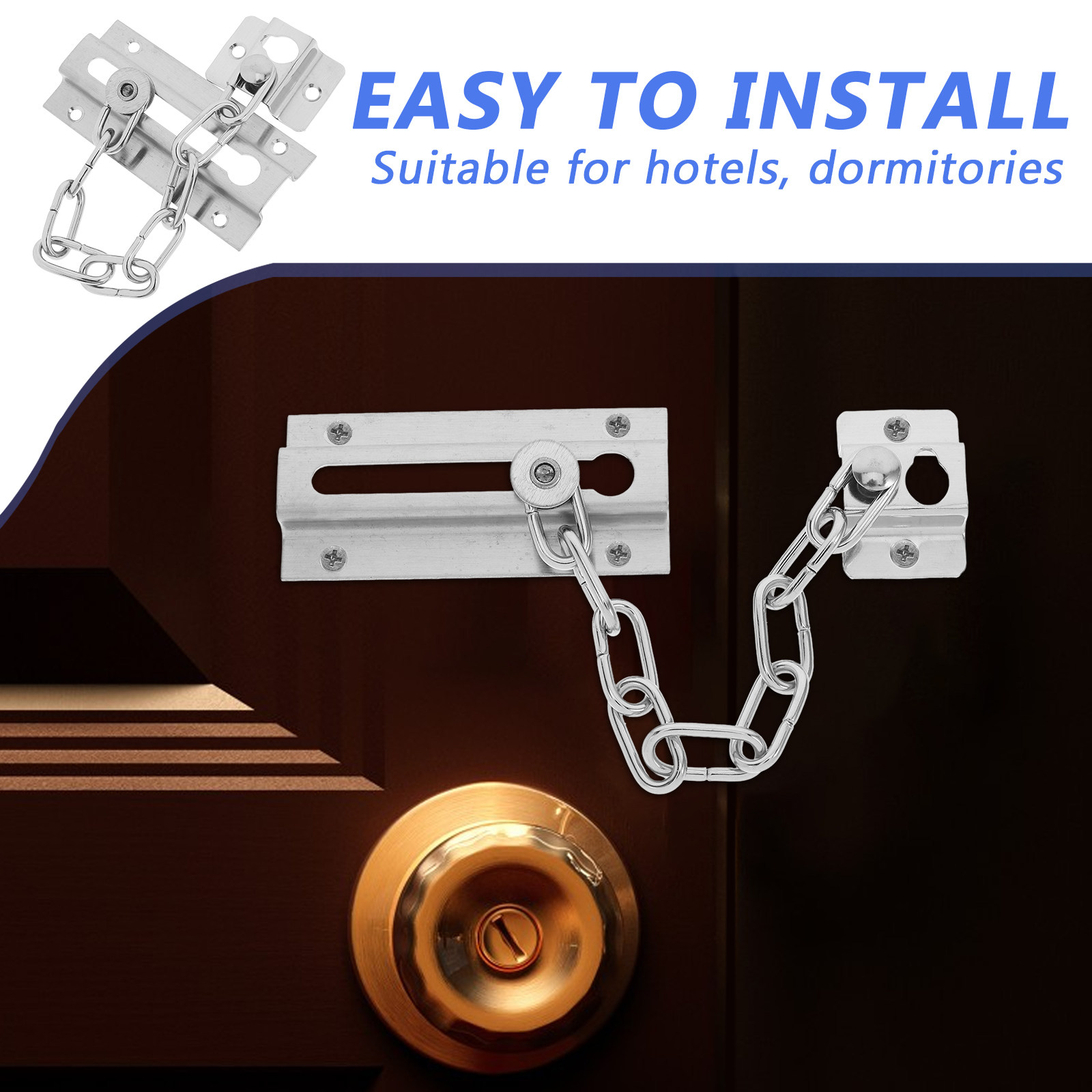Door Chain Lock Stainless Stee – Security Chain Door recenzja i cena