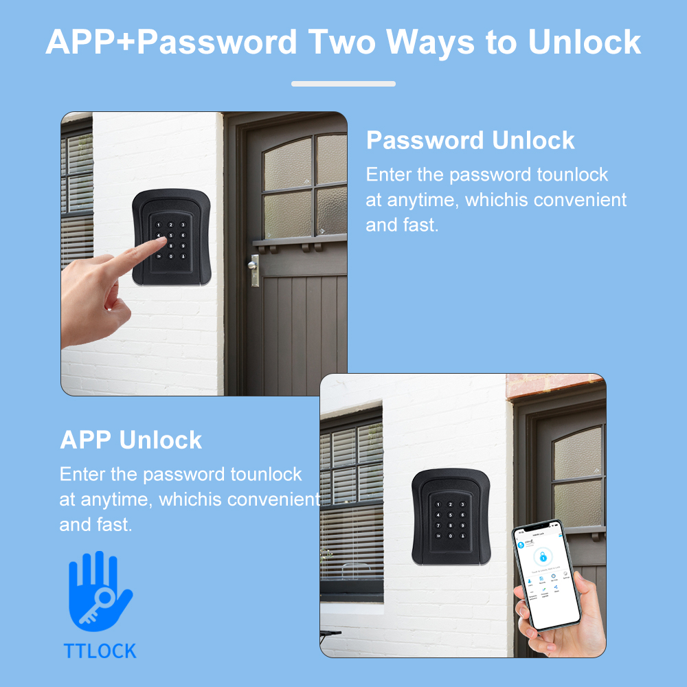TTLock Wireless Key Box Waterp – Lockbox Key Secure recenzja i cena