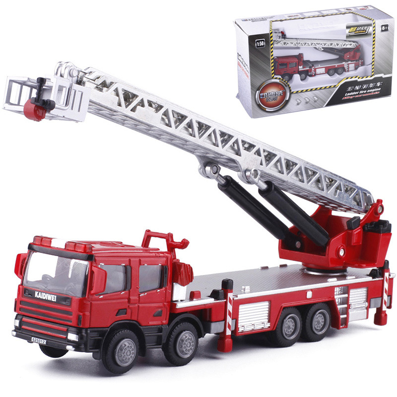 Alloy 1:50 ladder fire engine  – Fire Escape Ladder recenzja i cena