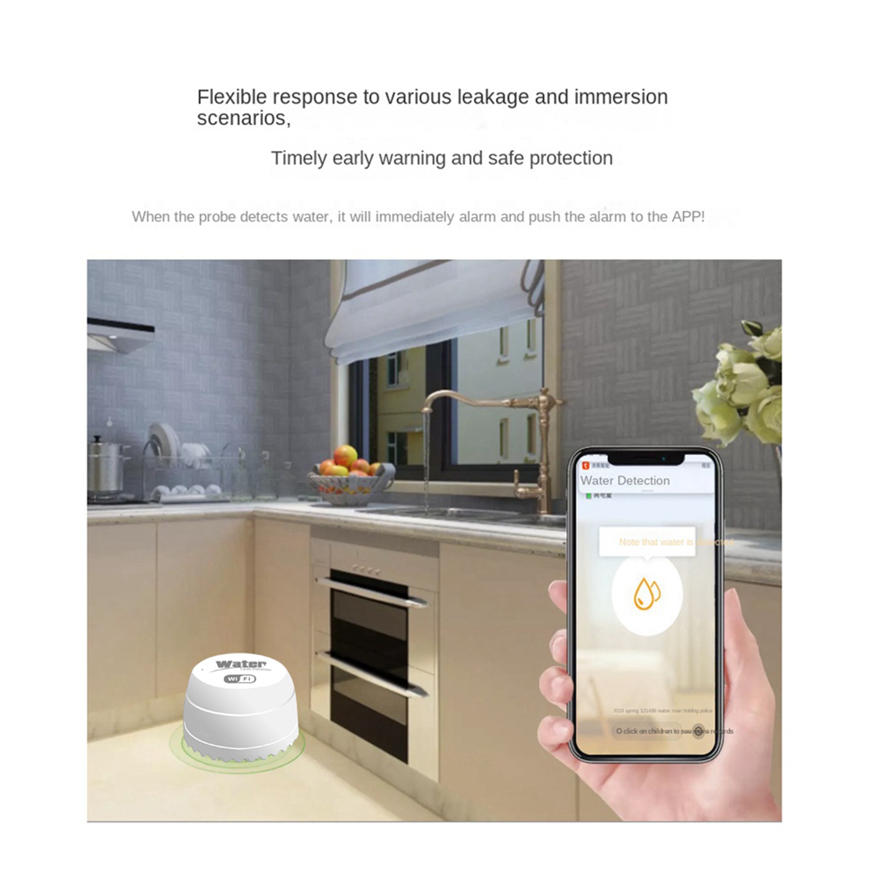 ABKW-3X Wifi Crow Smart Water  – Water Alarm Sensor recenzja i cena