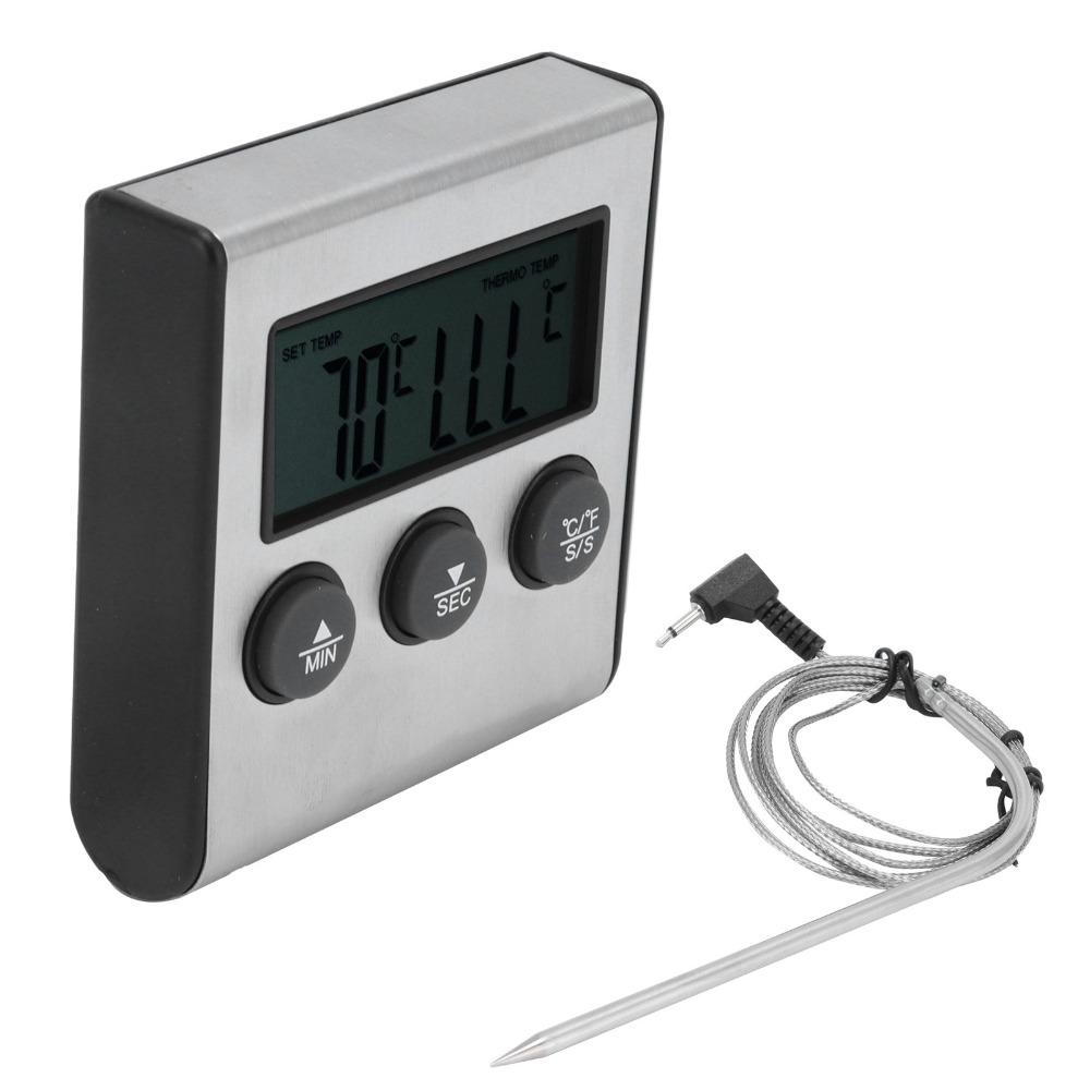 Silver Digital BBQ Meat Thermo – Pool Alarm Float recenzja i cena