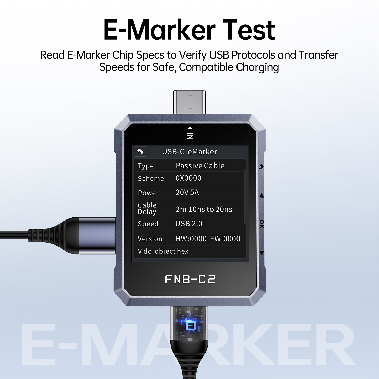 FNB-C2 USB Tester Type-C PD QC – Co Detector Plug recenzja i cena