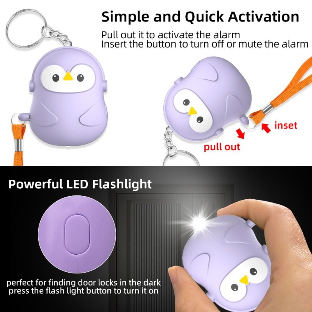 New 130dB Personal Self Defens – Personal Alarm Keychain recenzja i cena