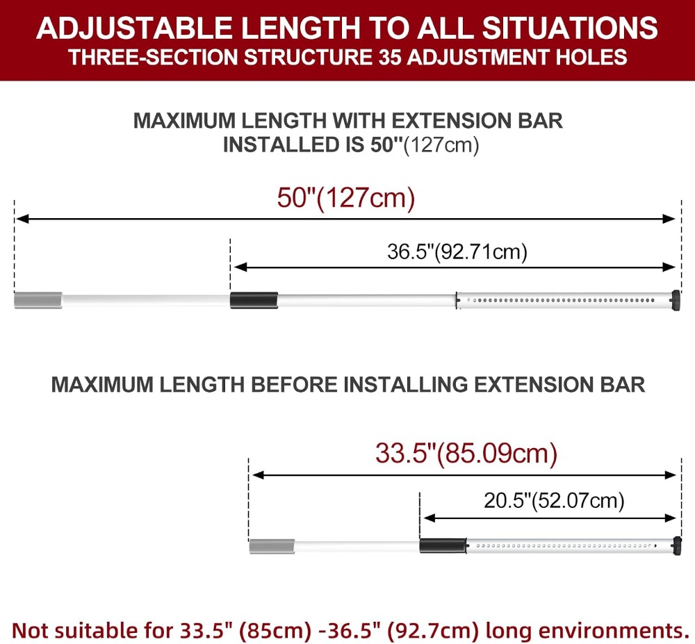 Sliding Door Security Bar, Hea – Window Lock Bar recenzja i cena