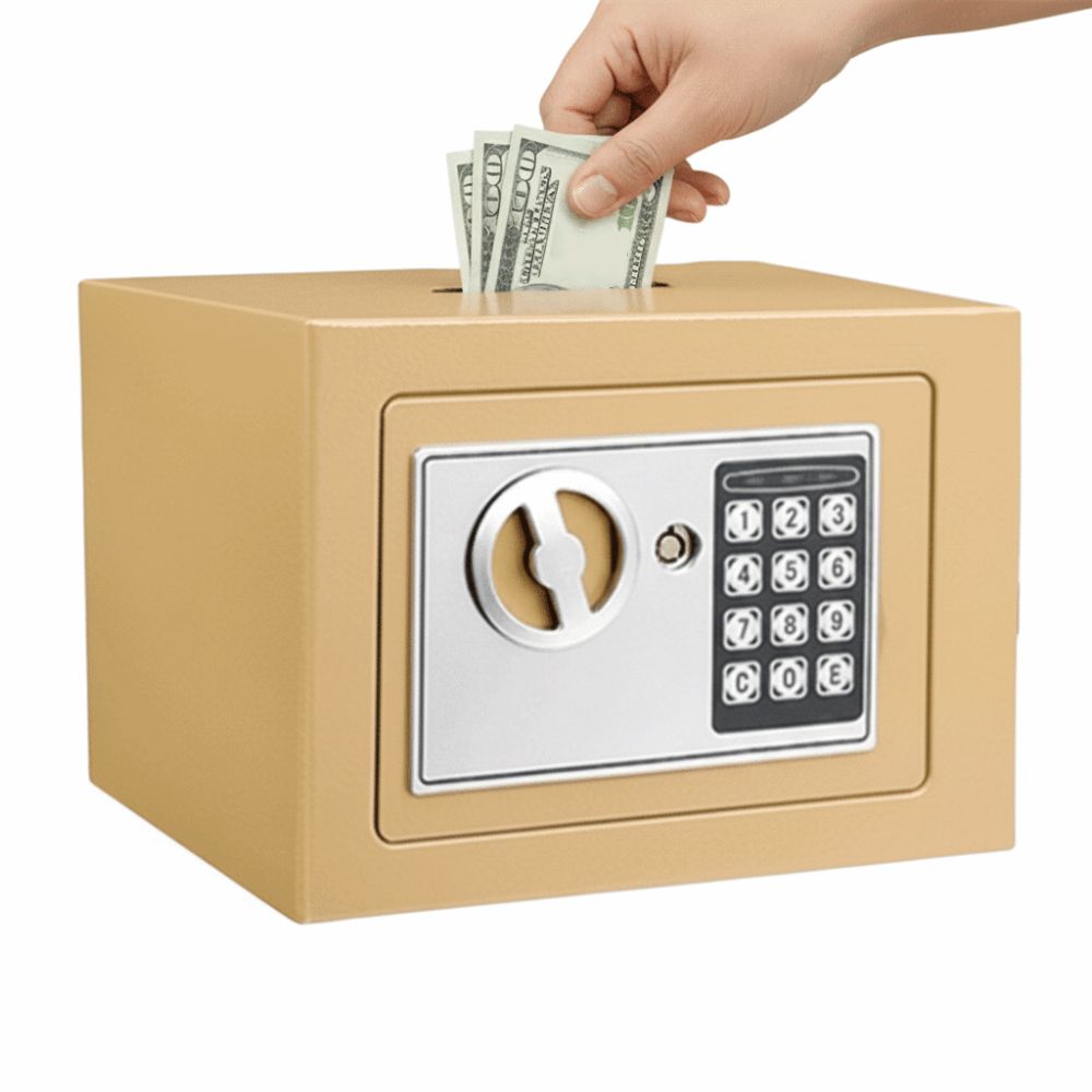 Anti-Theft Piggy Bank Password – Lockbox Key Secure recenzja i cena