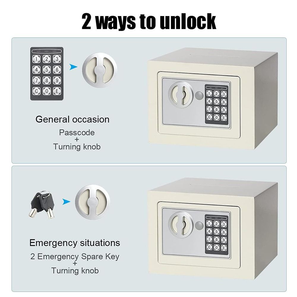 Anti-Theft Piggy Bank Password – Lockbox Key Secure recenzja i cena
