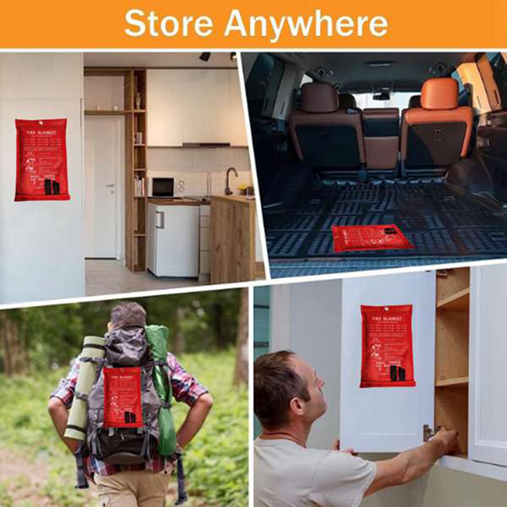 AED2-Emergency Fire Blanket, F – Fire Blanket Kitchen recenzja i cena