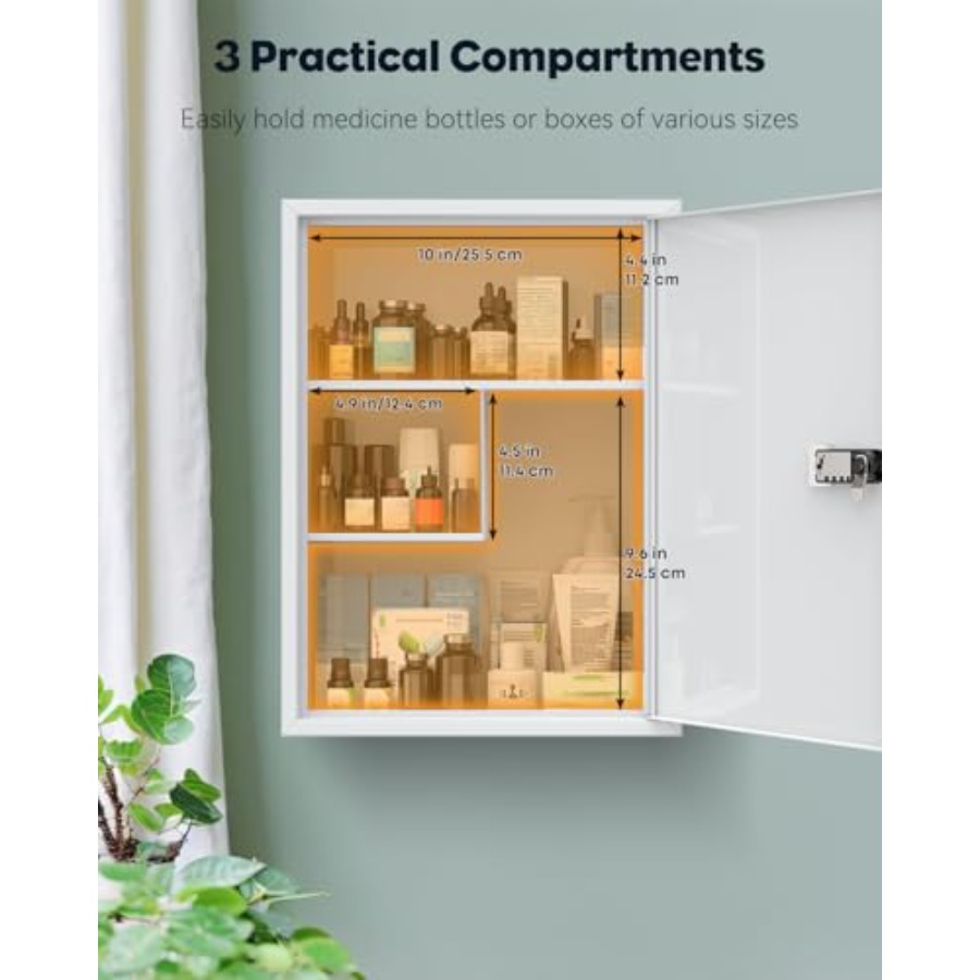 Wall Mount Medicine Cabinet wi – Medicine Cabinet Lock recenzja i cena