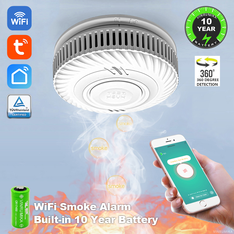 WiFi Tuya Smart Smoke Detector – Smoke Detector Interconnected recenzja i cena